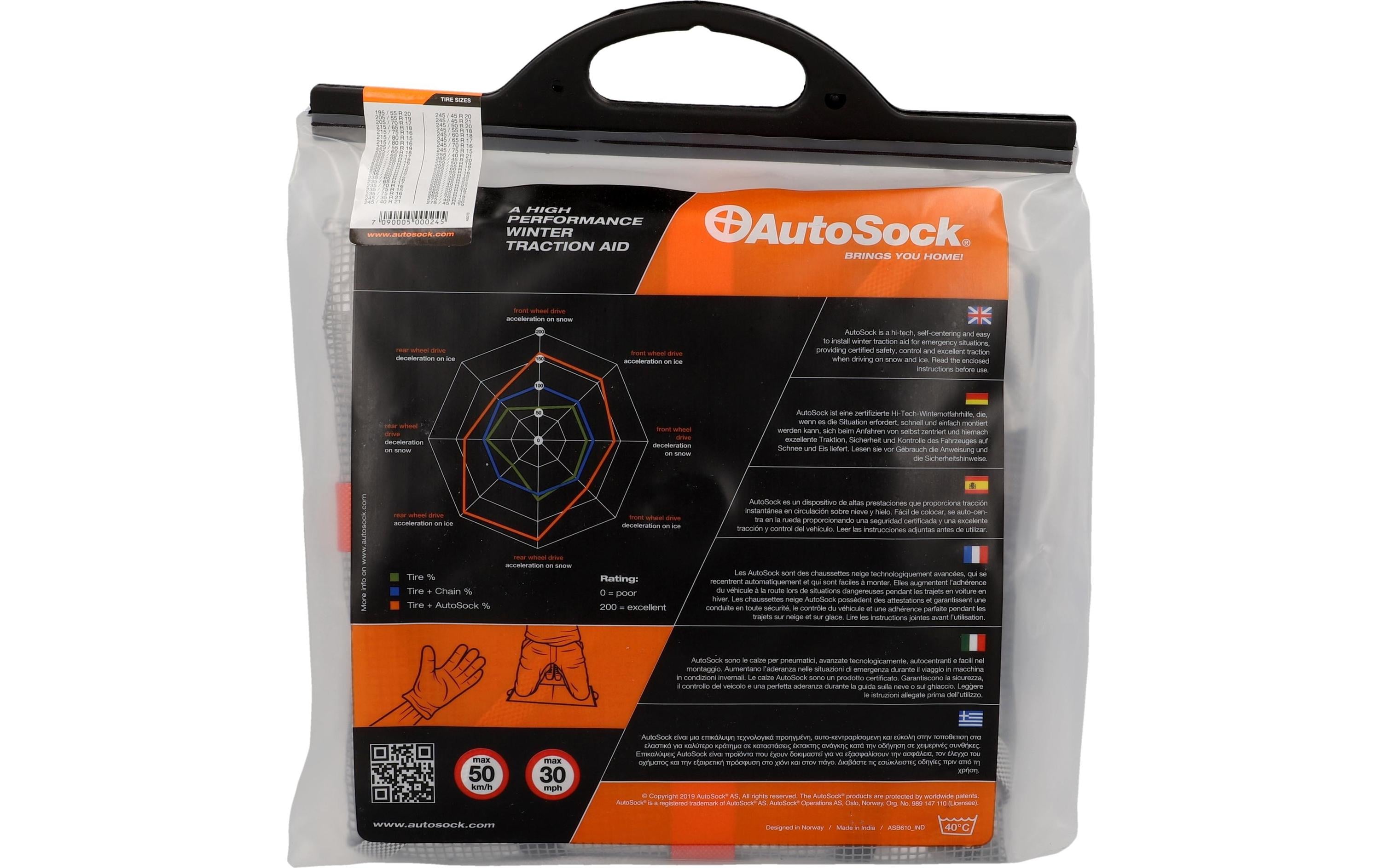 Autosock Textilschneekette GR 697, 2 Stück