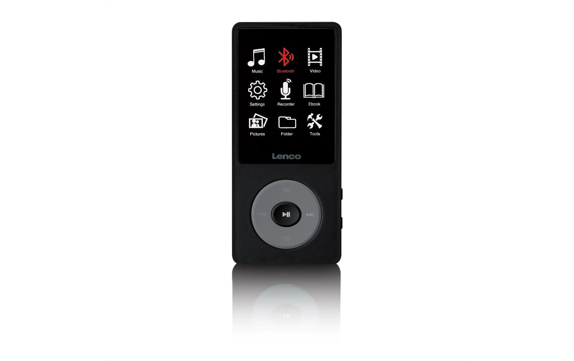 Lenco MP3 Player Xemio-860 Grau; Schwarz