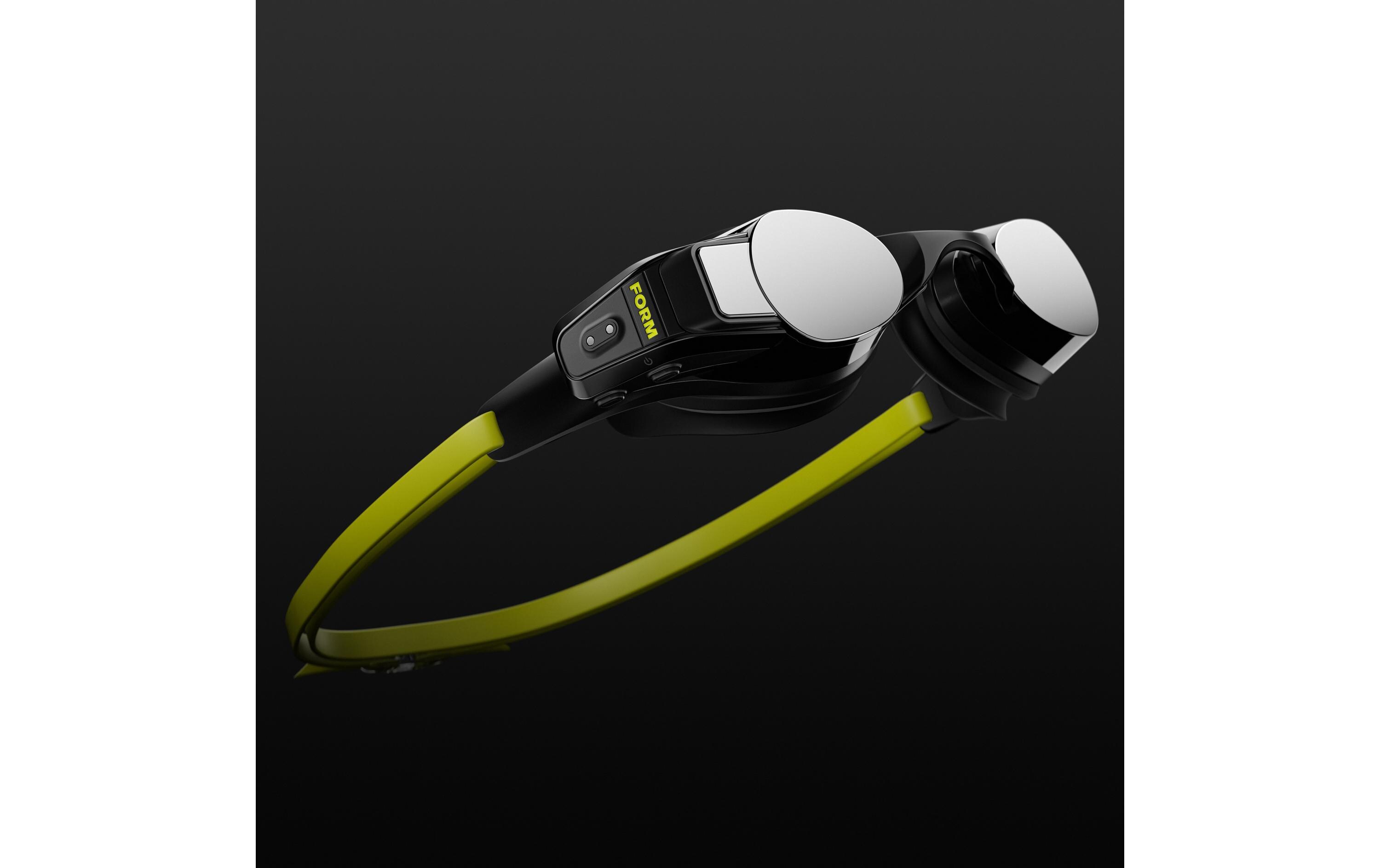 FORM Schwimmbrille Goggle Smart Swim 2 Gelb/Schwarz