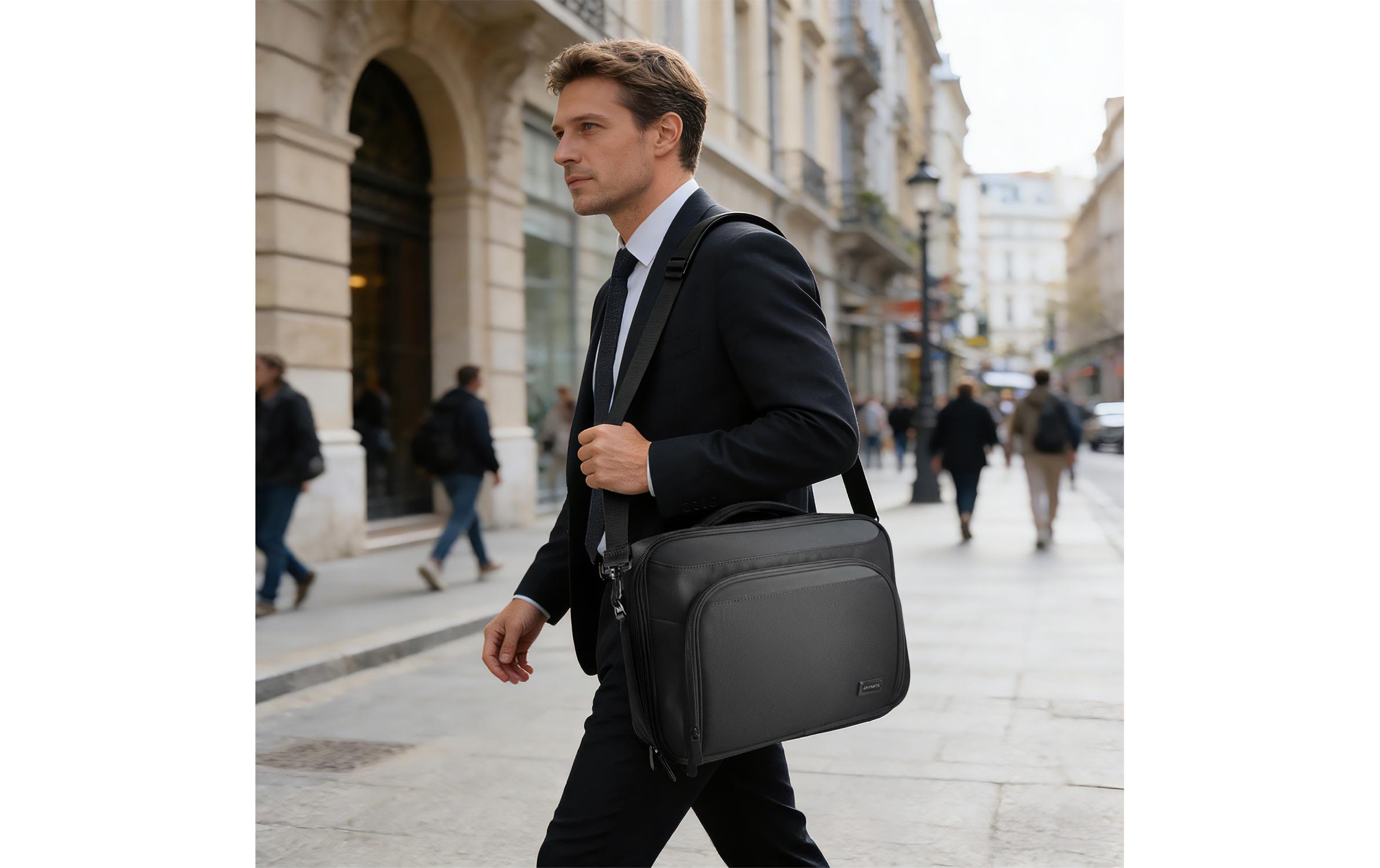 4smarts Notebooktasche Target Eco Clamshell 16