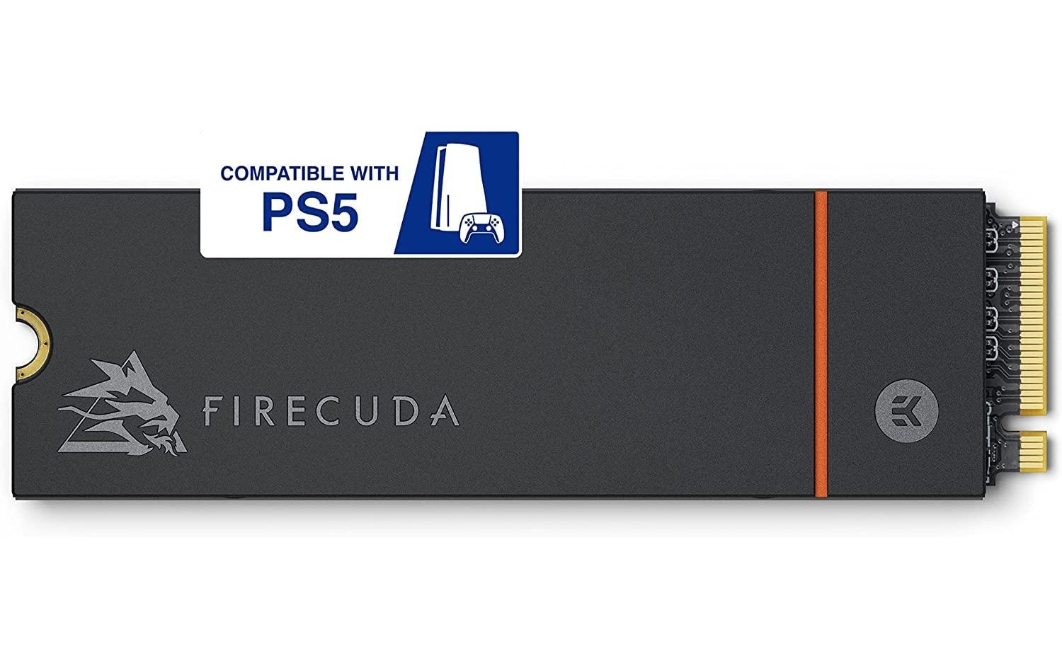 Seagate SSD FireCuda 530 Heatsink M.2 2280 NVMe 2000 GB