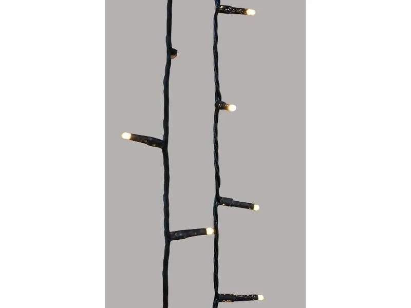Dameco LED Outdoor Lichterkette 100 LED Länge 7.5m Weiss/Schwarz Dameco LED Outdoor Lichterkette 100 LED Länge 7.5m Weiss/Schwarz