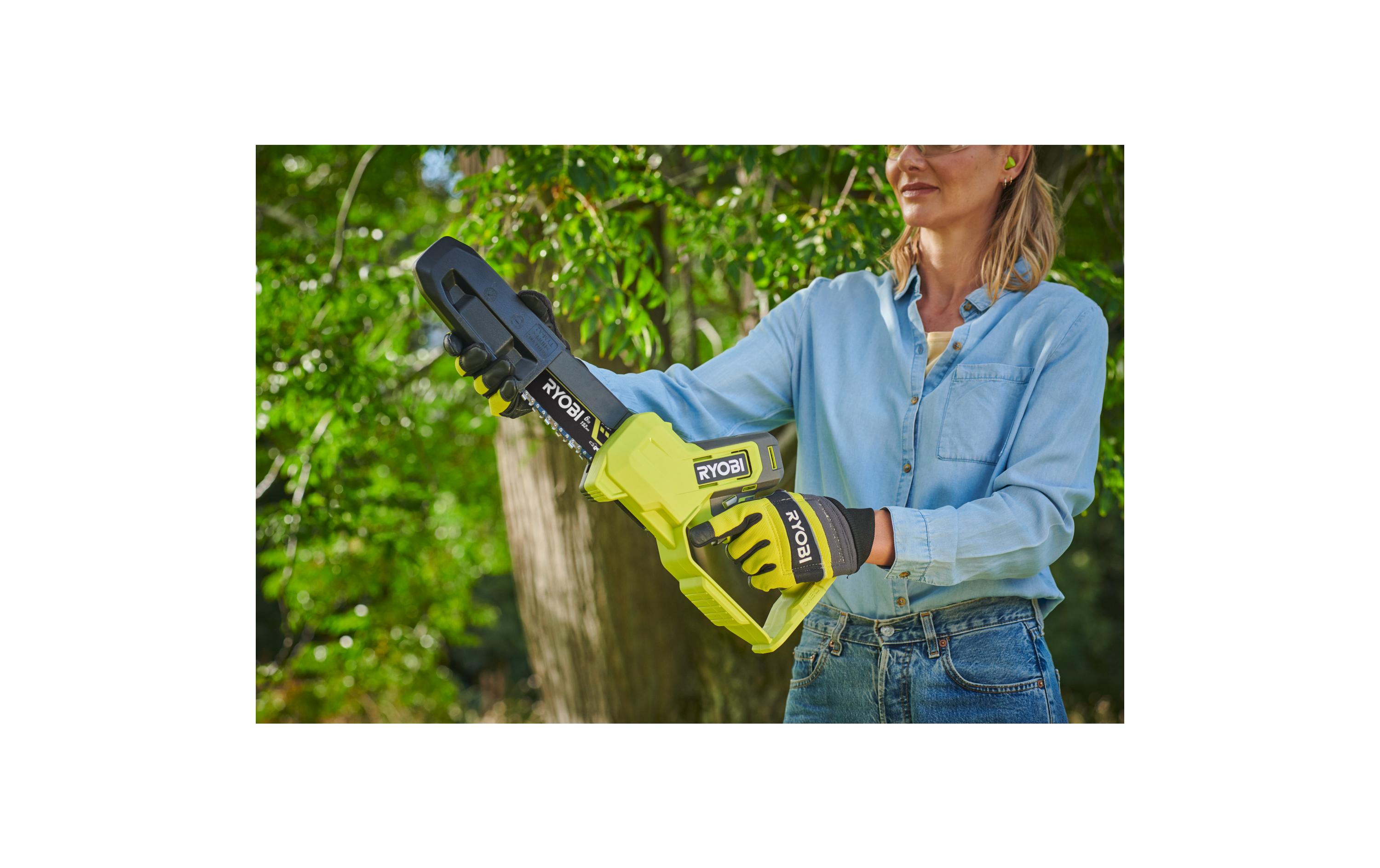 RYOBI Akku-Kettensäge 18 V, 15 cm, ohne Akku und Ladegerät