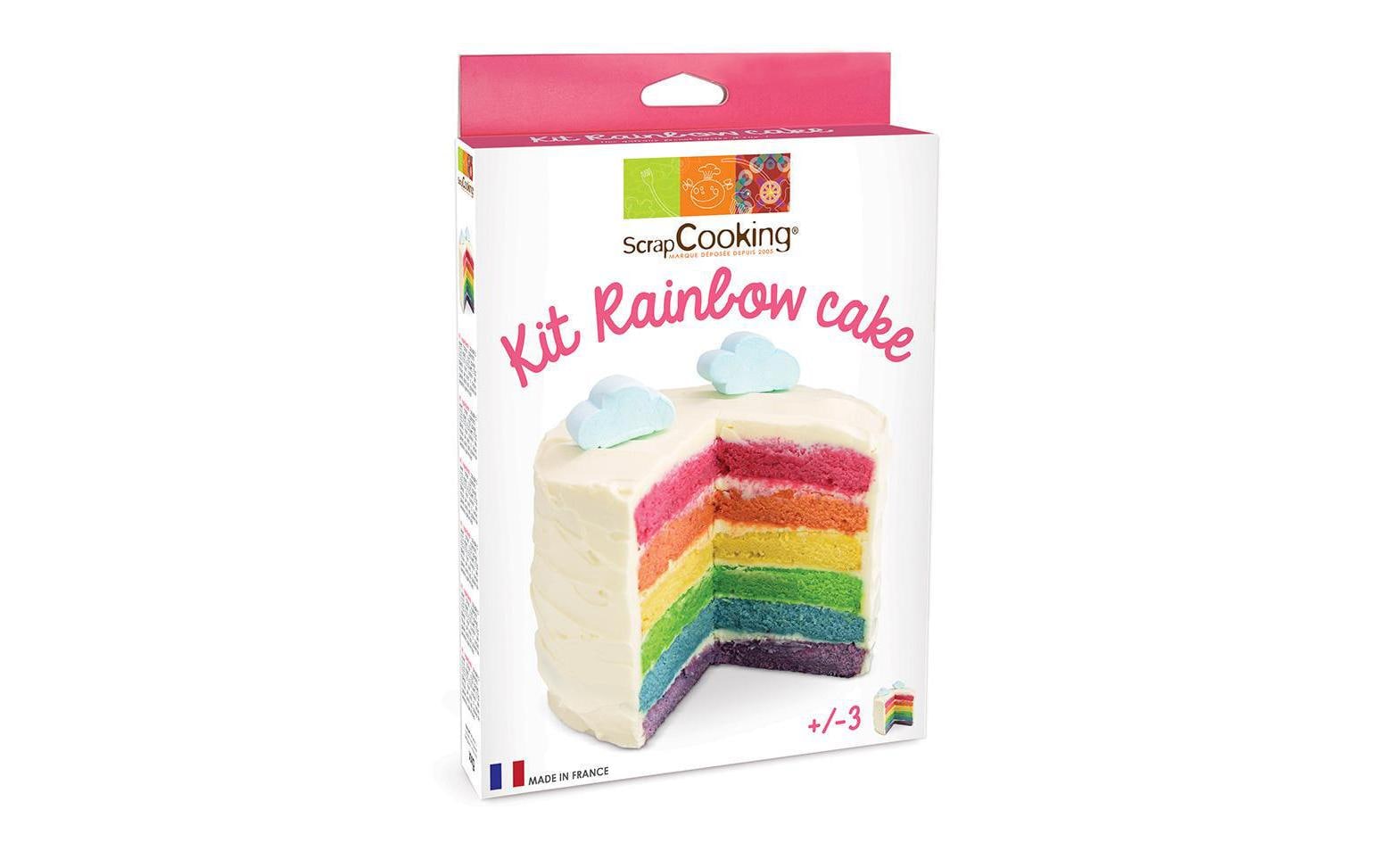 ScrapCooking Lebensmittelfarben-Set Regenbogen Cake 4 Stück ScrapCooking Lebensmittelfarben-Set Regenbogen Cake 4 Stück