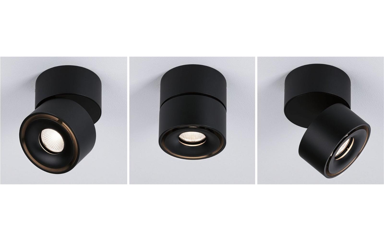 Paulmann LED Deckenleuchte Spircle Schwarz