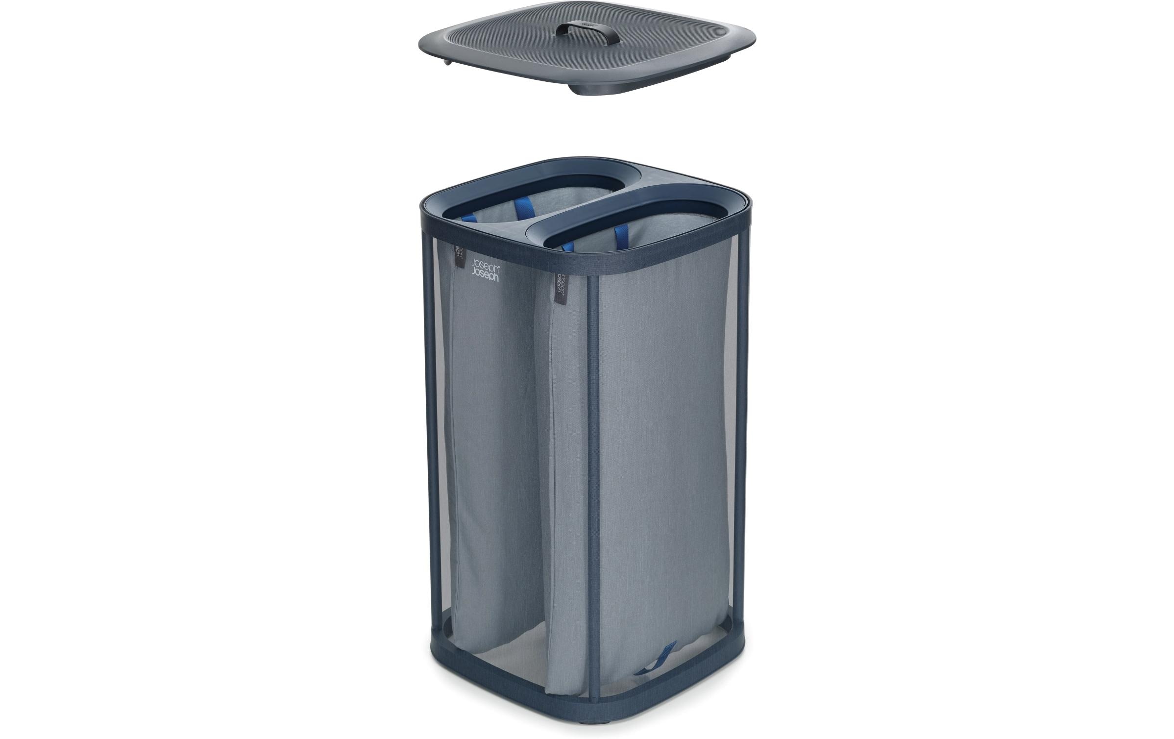 Joseph Joseph Wäschekorb Tota 60 L, 2x 30 L, Grau