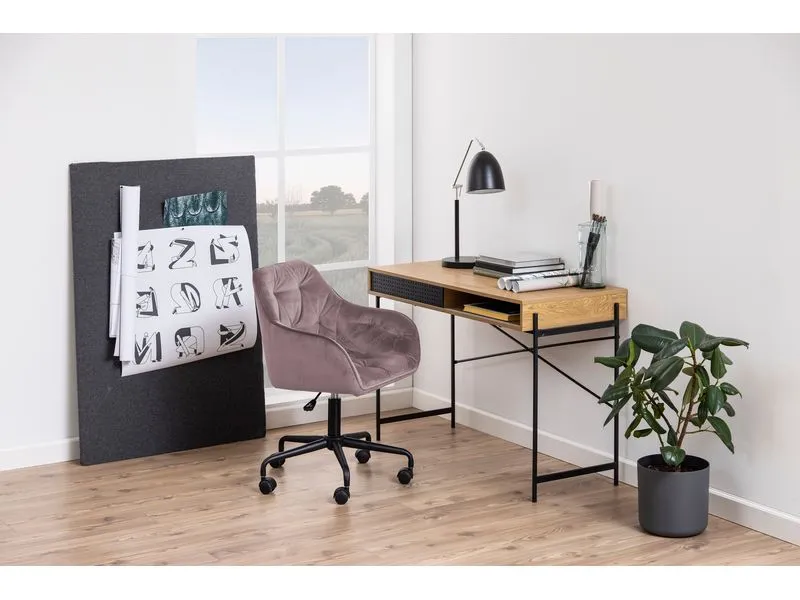 AC Design Bürostuhl Brooke, mit Bremsrollen, Dusty Rose AC Design Bürostuhl Brooke, mit Bremsrollen, Dusty Rose