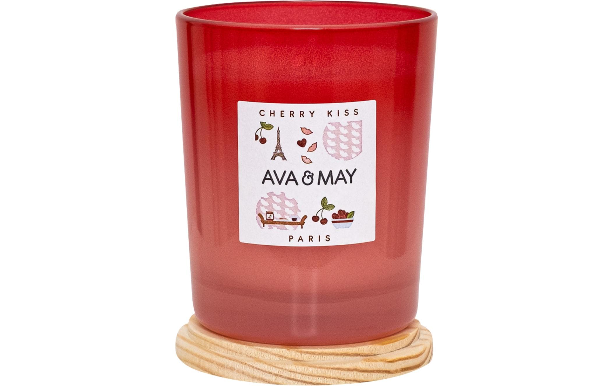 AVA & MAY Duftkerze Cherry Kiss 180 g