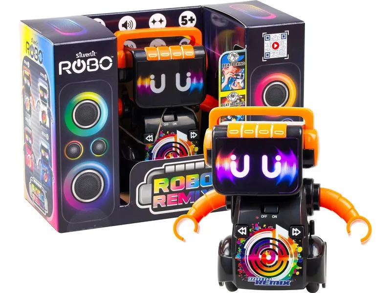 Silverlit Lernroboter Robo Remix, 9 x 11 x 6 cm, Assortiert Silverlit Lernroboter Robo Remix, 9 x 11 x 6 cm, Assortiert