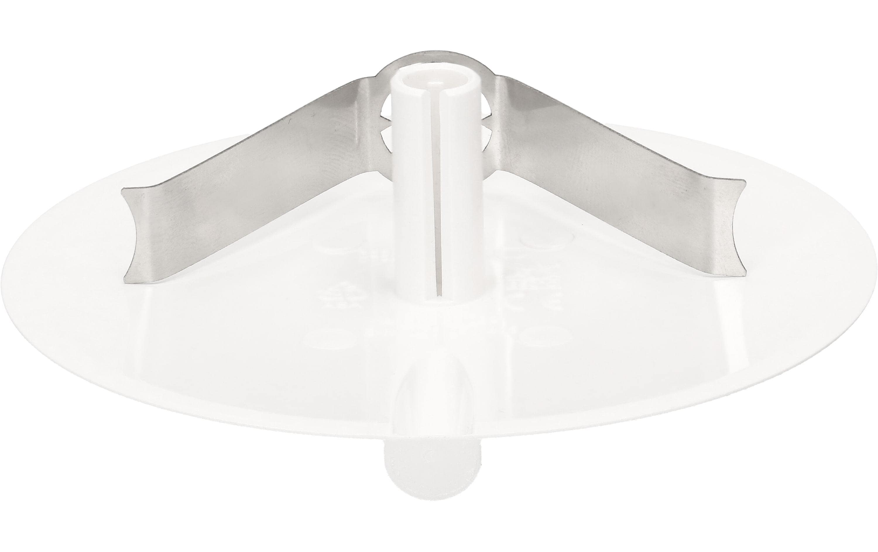 Max Hauri Deckenrosette Rund, Flach, Federbügel, Kabeleinführung Max Hauri Deckenrosette Rund, Flach, Federbügel, Kabeleinführung