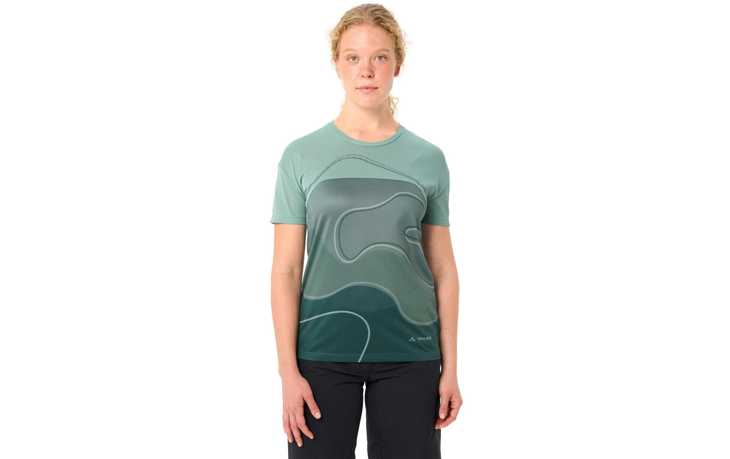 VAUDE Damen T-Shirt Wo Moab VI deep pond Grün, Grösse 42