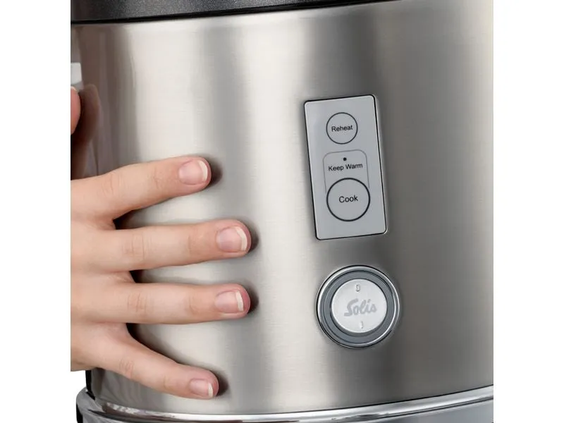 Solis Reiskocher mit automatischer Warmhaltefunktion 1.2 l Solis Reiskocher mit automatischer Warmhaltefunktion 1.2 l