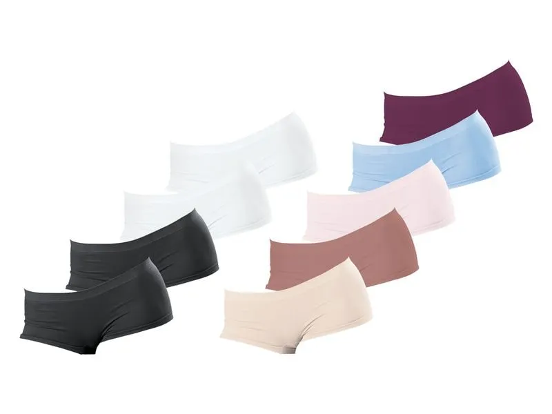 Figur Body Unterhosen Panty Bahamas 9er Set, Mehrfarbig, L