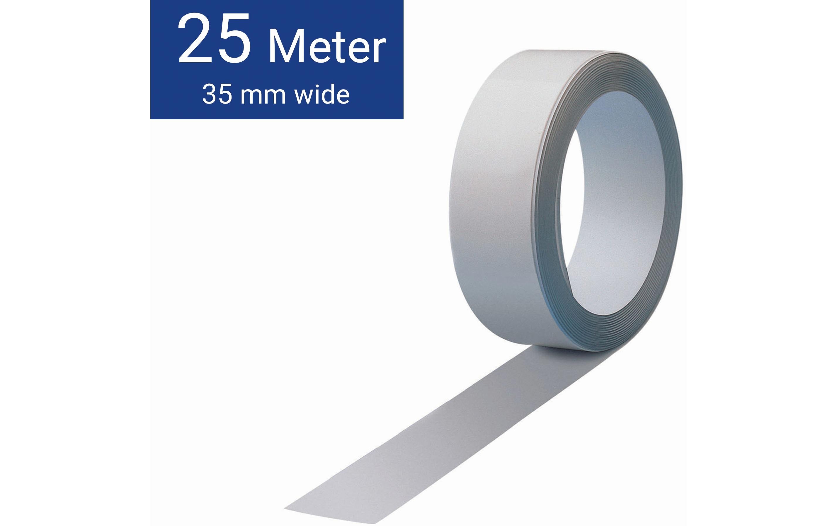 Maul Magnetband 35 mm x 25 m, Weiss