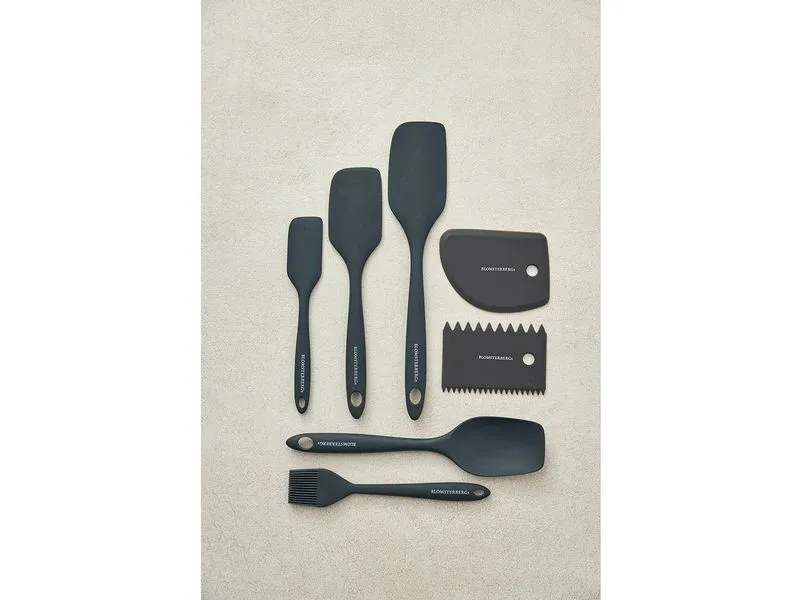 Blomsterberg Backpinsel Silikon, Grau, 21 cm