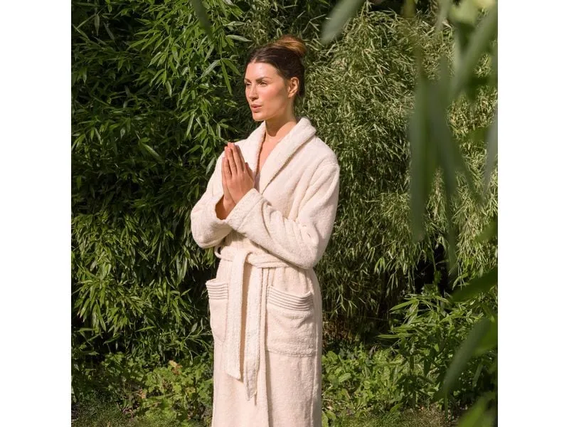 Möve Bademantel Wellness S, Nature