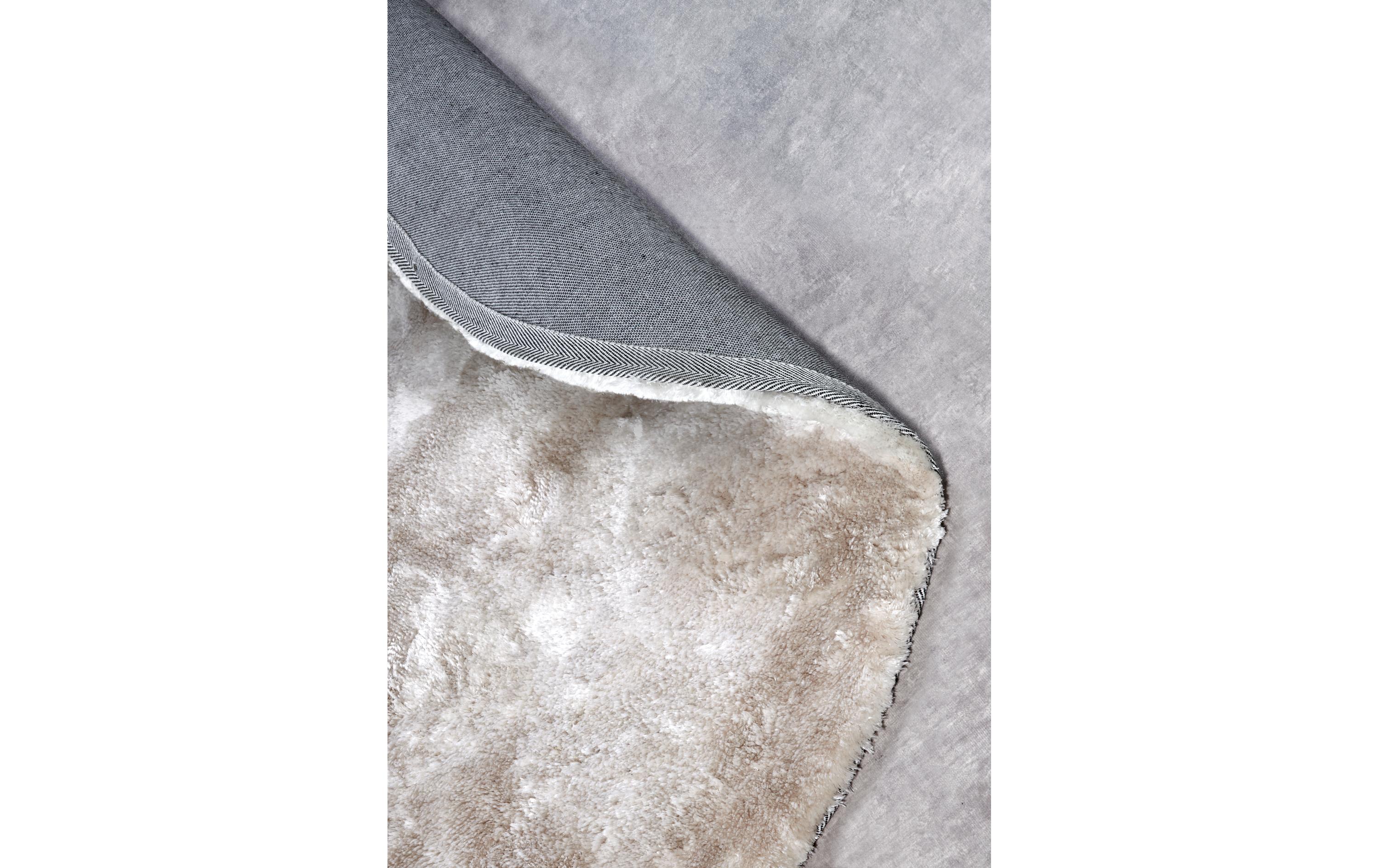 Elle Decoration Teppich Calida Ø 160 cm, Creme