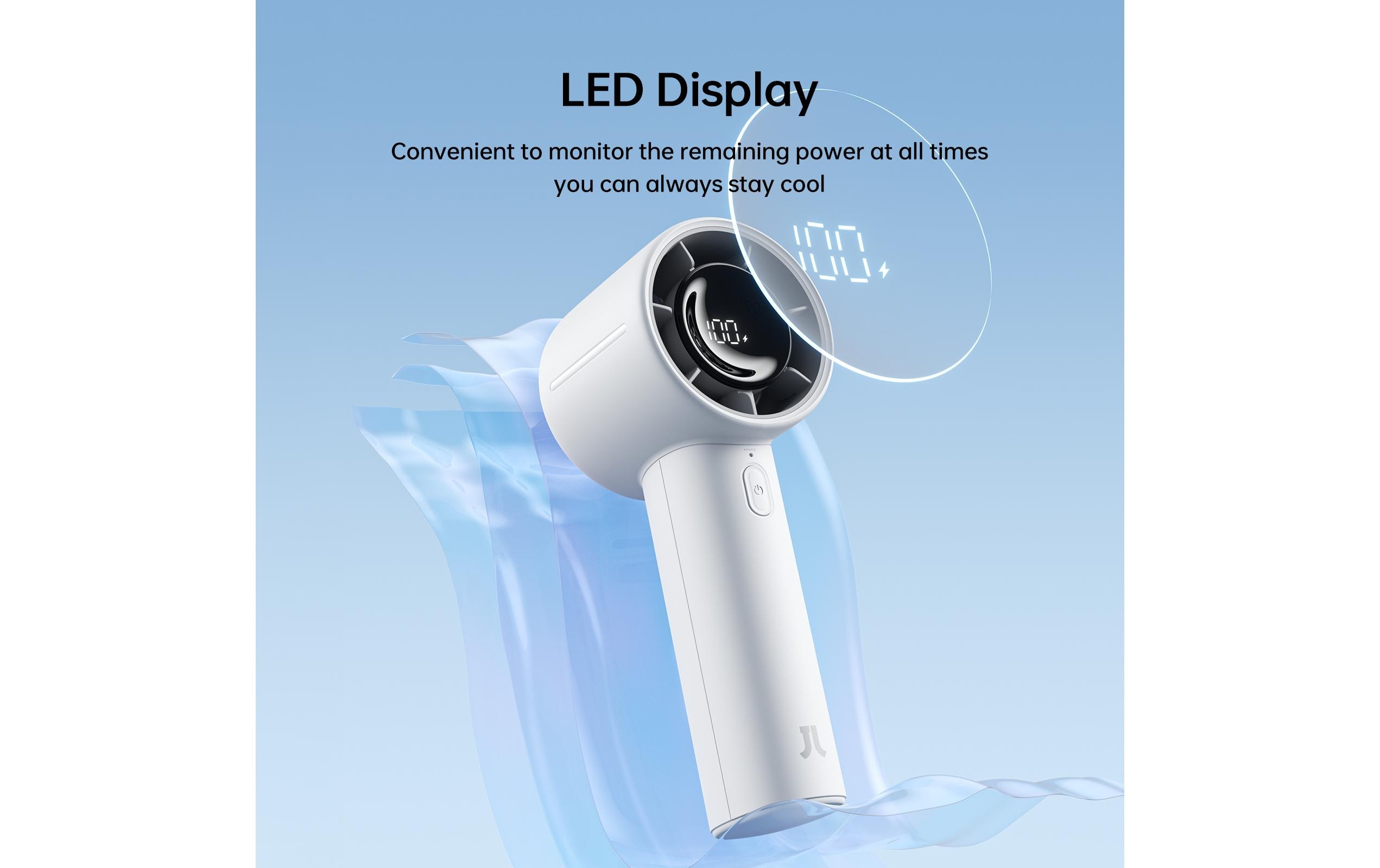 Jisulife Handventilator Life10S Grau