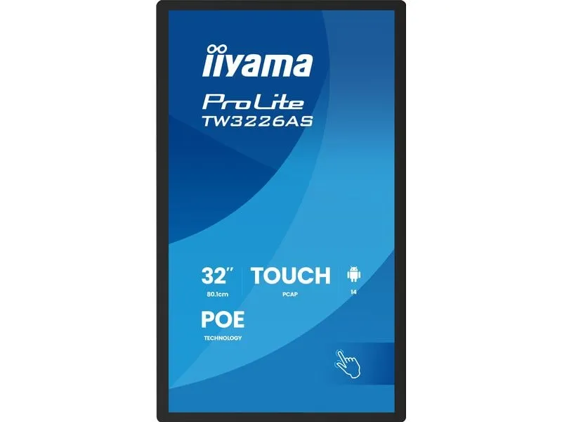 iiyama ProLite TW3226AS-B3P Projiziert-kapazitiv 31.5 iiyama ProLite TW3226AS-B3P Projiziert-kapazitiv 31.5