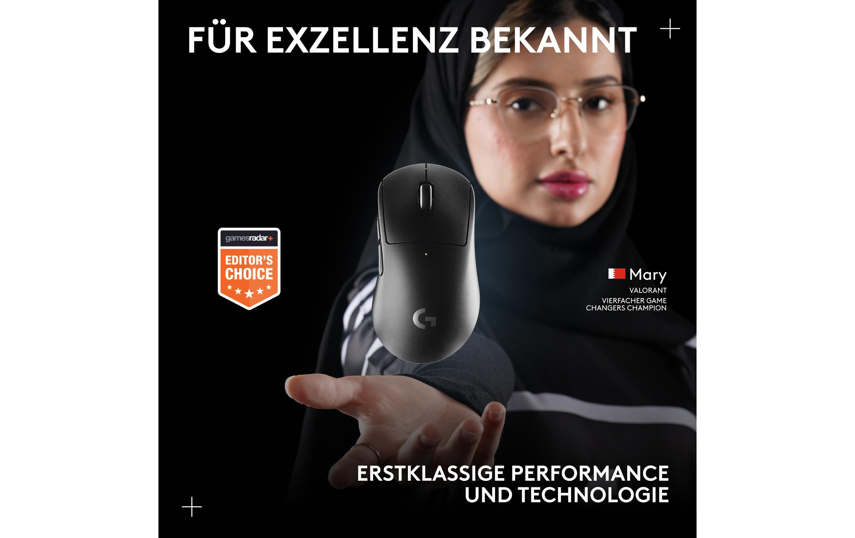 Logitech Gaming-Maus Pro X Superlight Dex Pink