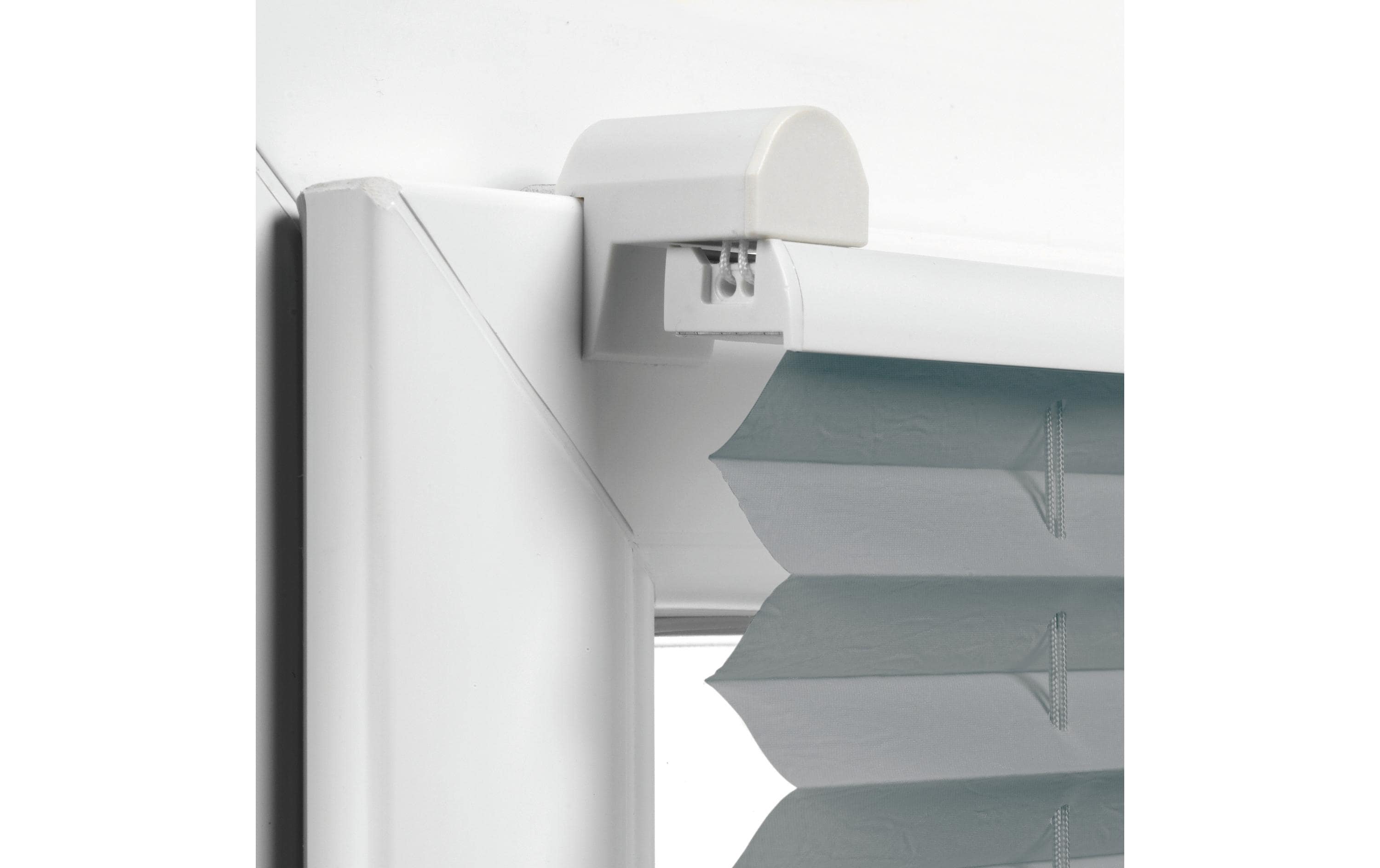 Gardinia Plissée Easyfix, blickdicht 45 x 130 cm, Grau