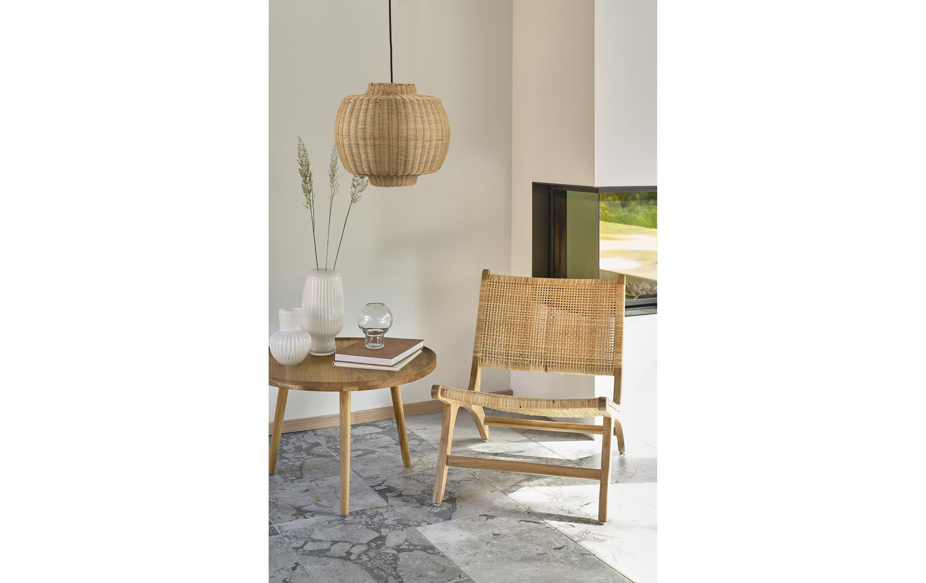 Villa Collection Pendelleuchte Vilna Ø 40 cm, E27, 40W, Braun