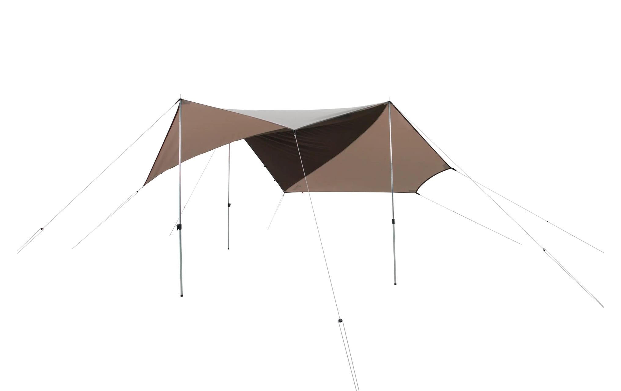 Outwell Tarp Louisiana TC 390 x 400 cm, Braun