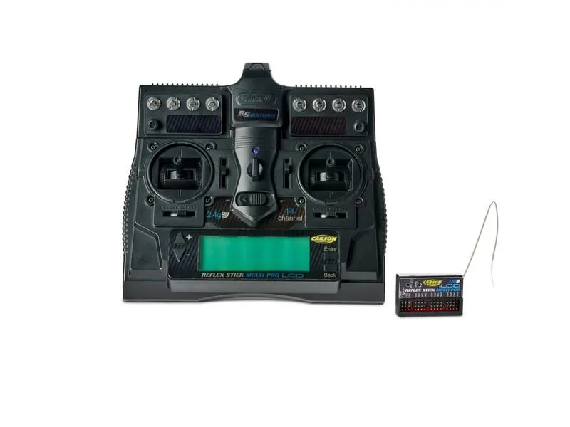 Carson Fernsteuerung Reflex Stick Multi Pro LCD 14-Ch mit Empfänger Carson Fernsteuerung Reflex Stick Multi Pro LCD 14-Ch mit Empfänger