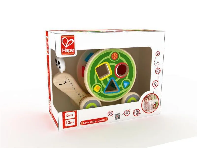 Hape Nachziehspielzeug Nachzieh-Schnecke