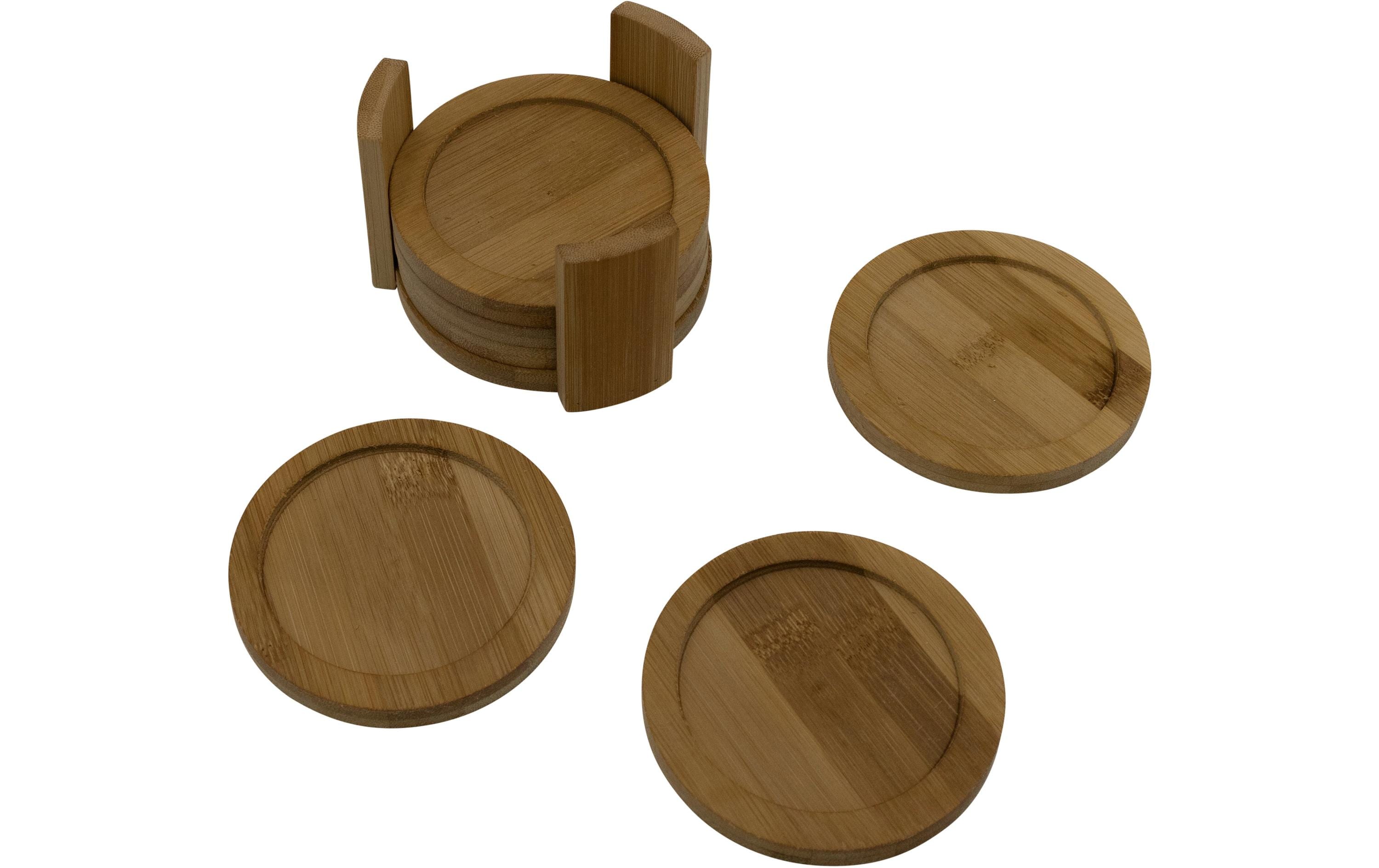 Stronghold Glasuntersetzer Bambus 6 Stück