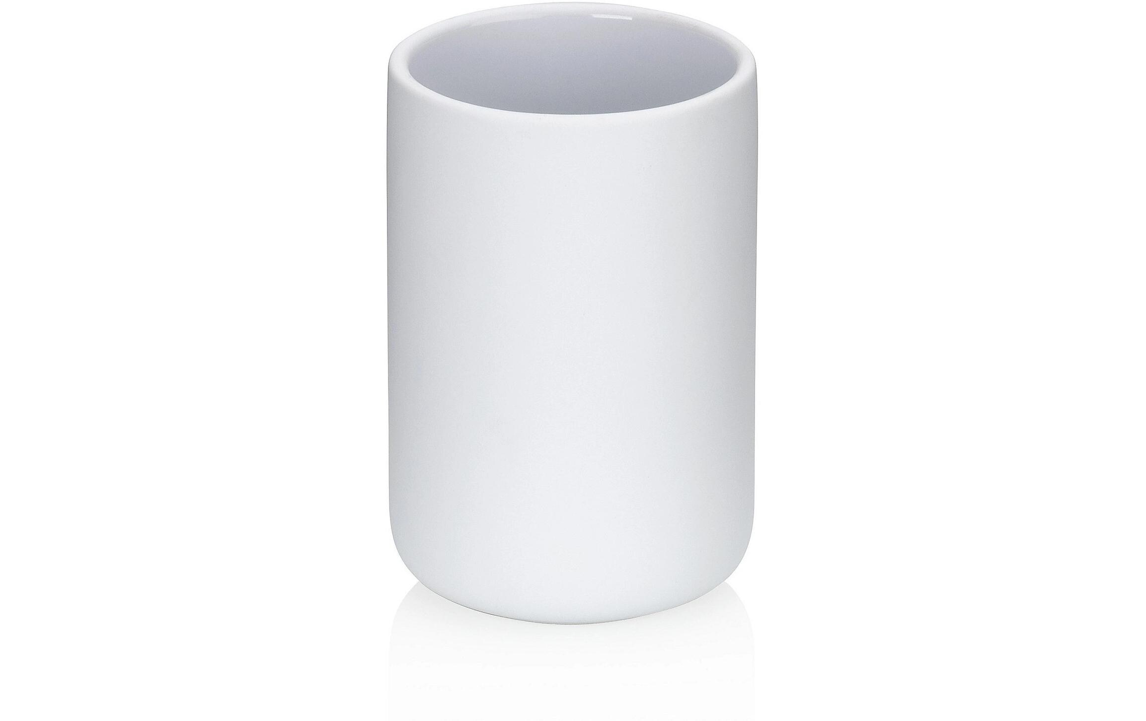 Kela Zahnputzbecher Sana Weiss Kela Zahnputzbecher Sana Weiss