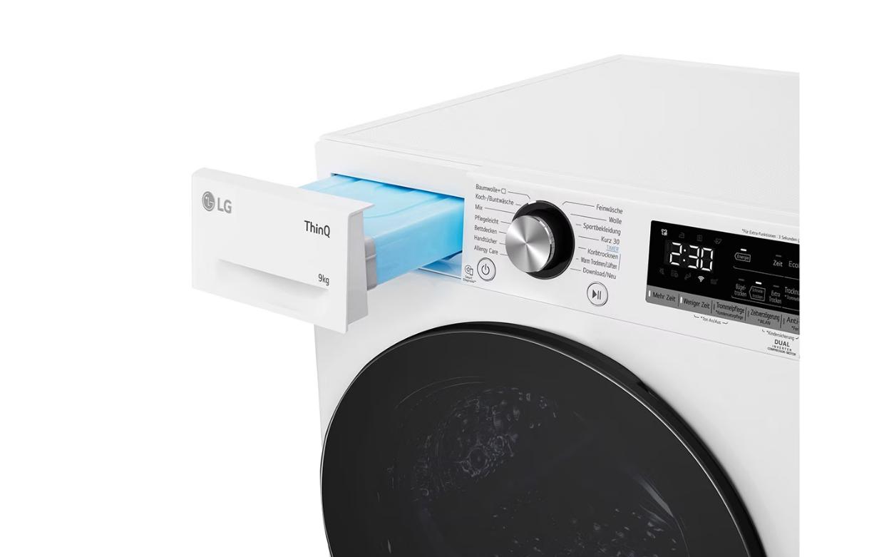 LG Wäschetrockner RT90V9W Links/Wechselbar