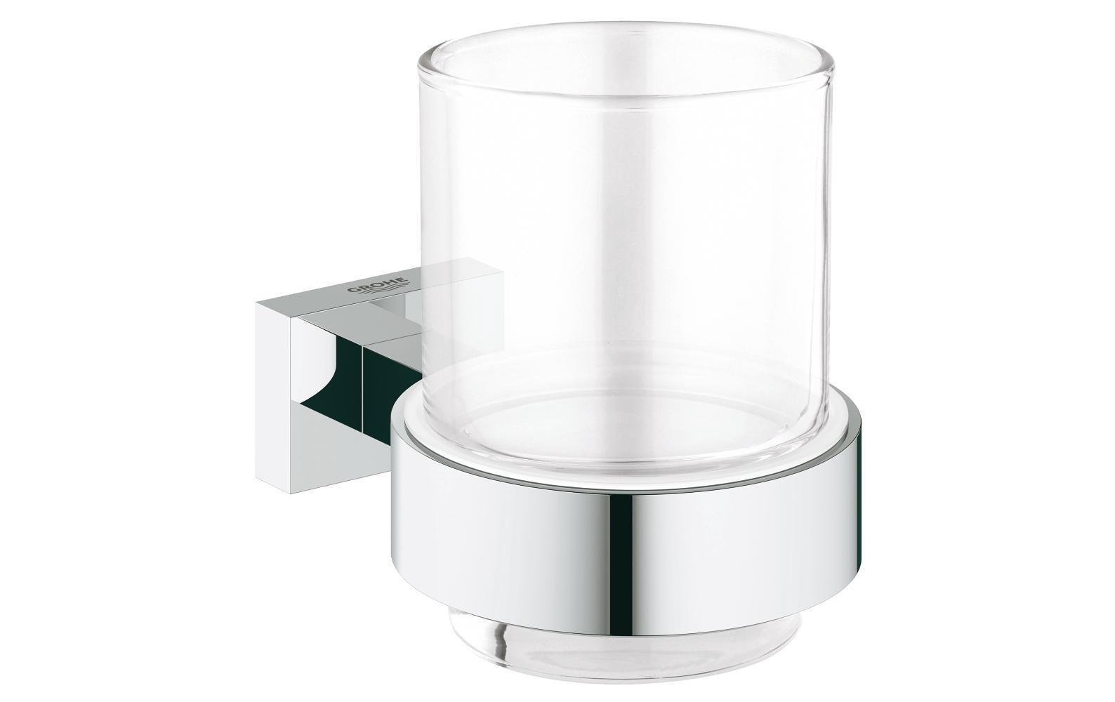 GROHE Glashalter Chrom, inkl. Glas GROHE Glashalter Chrom, inkl. Glas