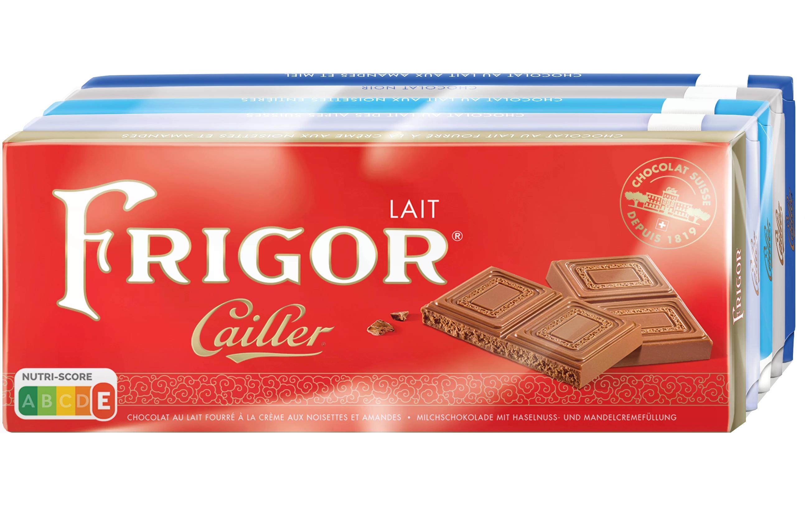 Cailler Tafelschokolade Mix 5 x 100 g Cailler Tafelschokolade Mix 5 x 100 g