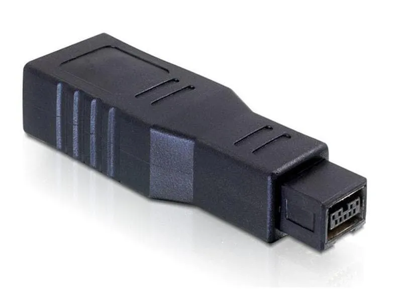 Delock Adapter Firewire 9pin m - 6pin f Delock Adapter Firewire 9pin m - 6pin f