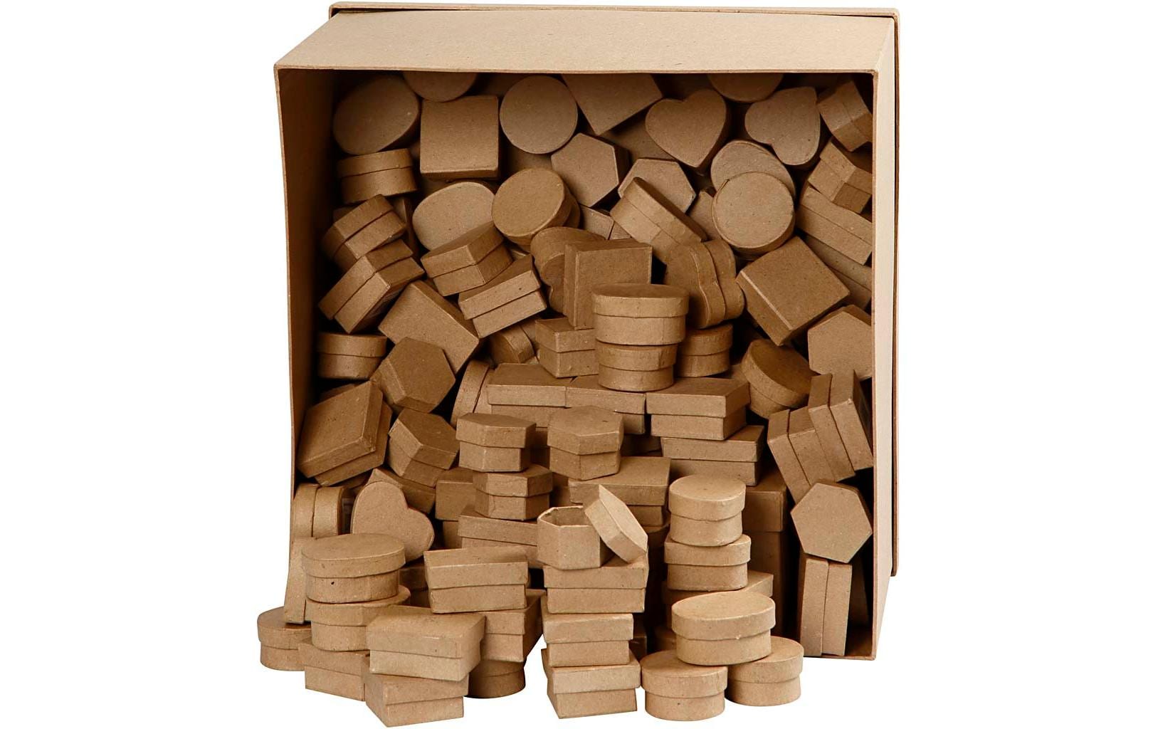 Creativ Company Papp-Schachtel 144 Stück, Braun