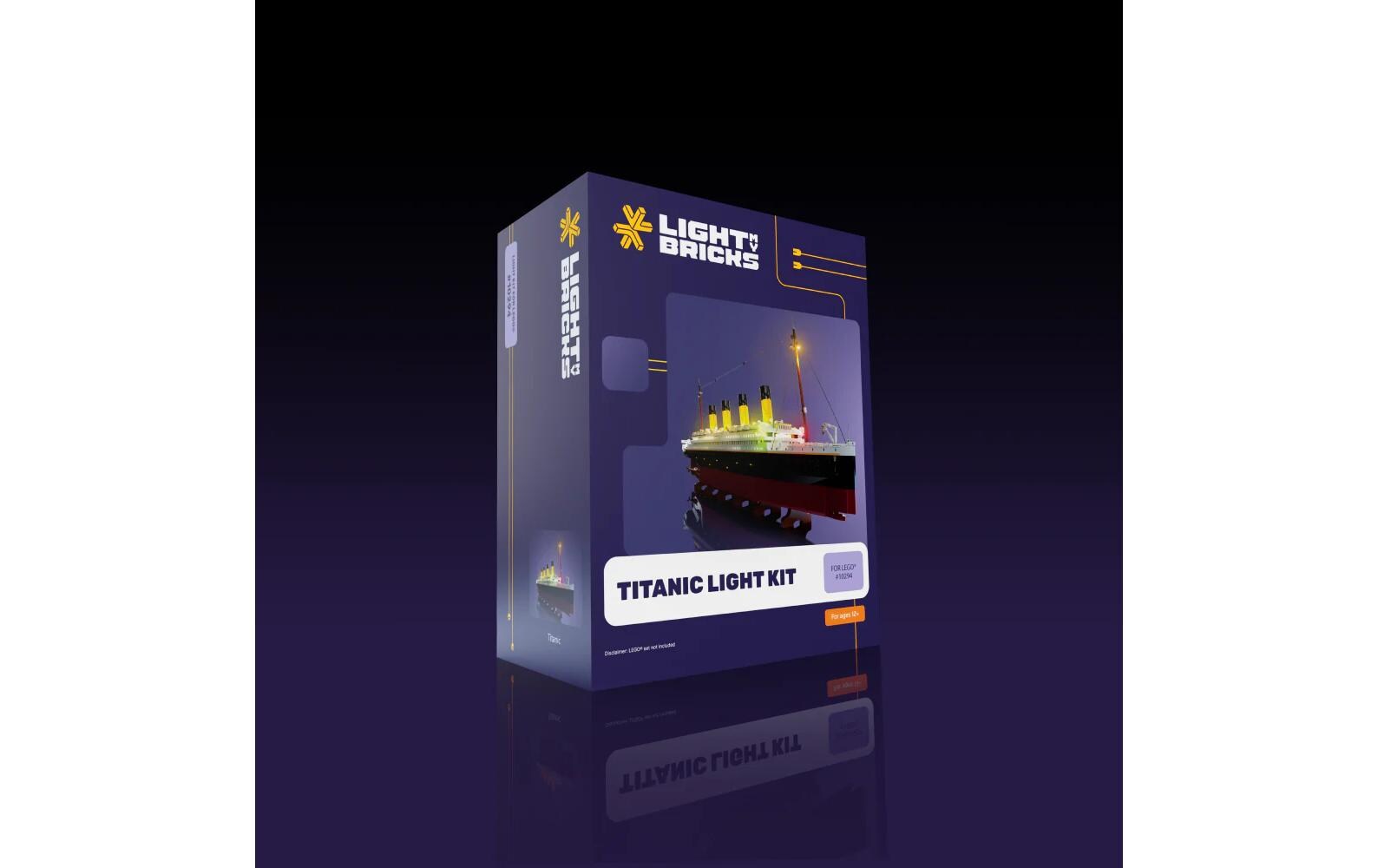 Light My Bricks LED-Licht-Set für LEGO® LMB 2.0 für 10294 Titanic