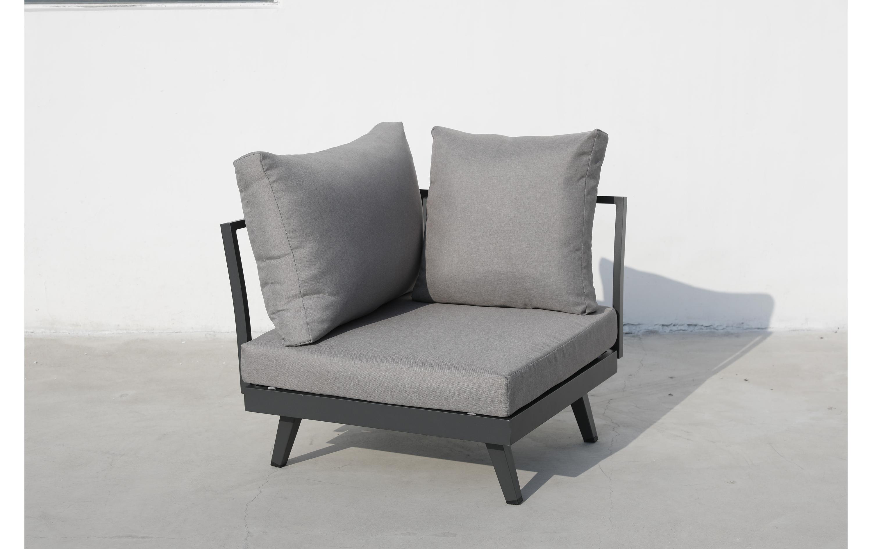 Acamp Loungeset Gondola, 3-teilig, Teakfarbe