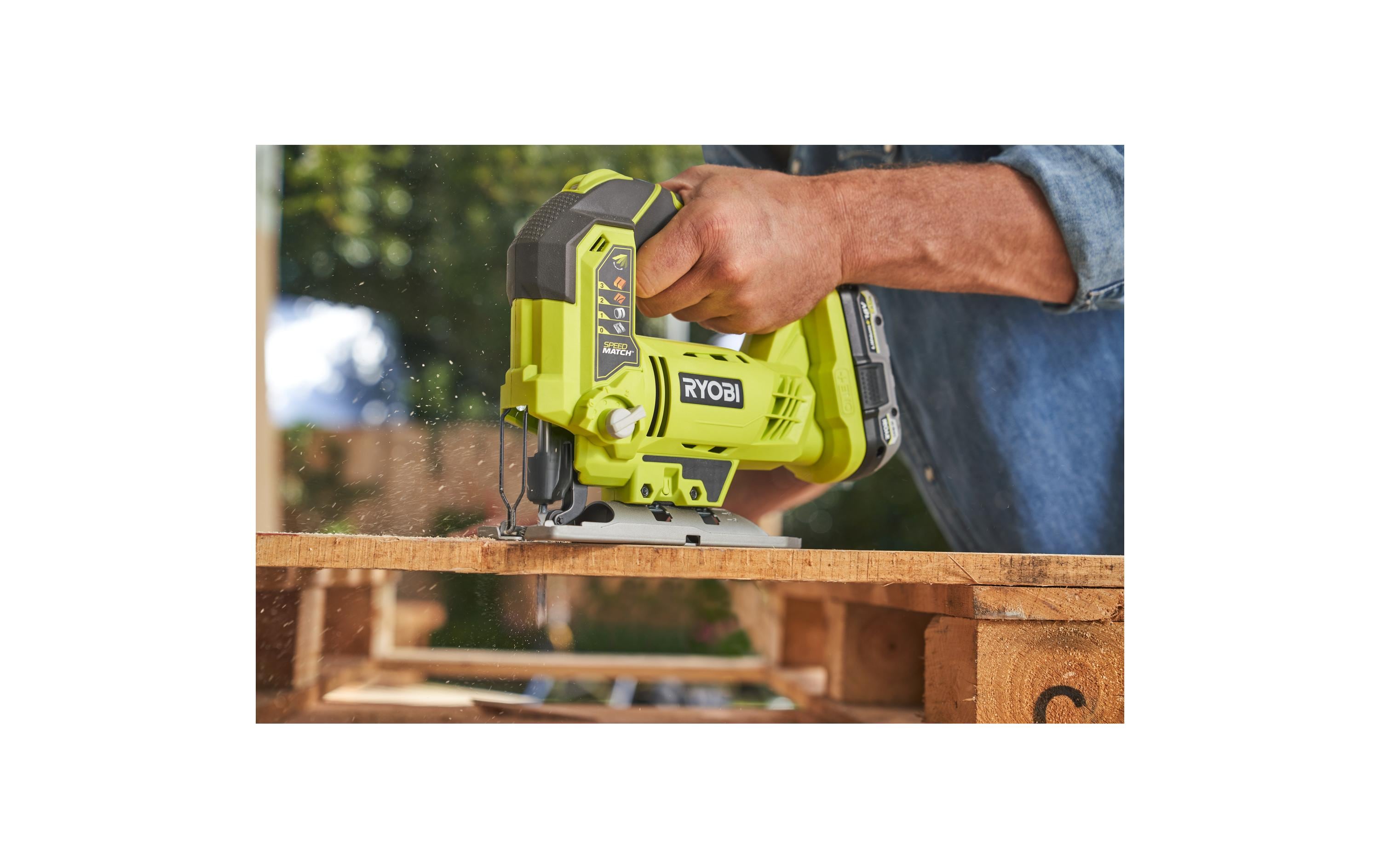 RYOBI Akku-Stichsäge R18JS-0, Solo