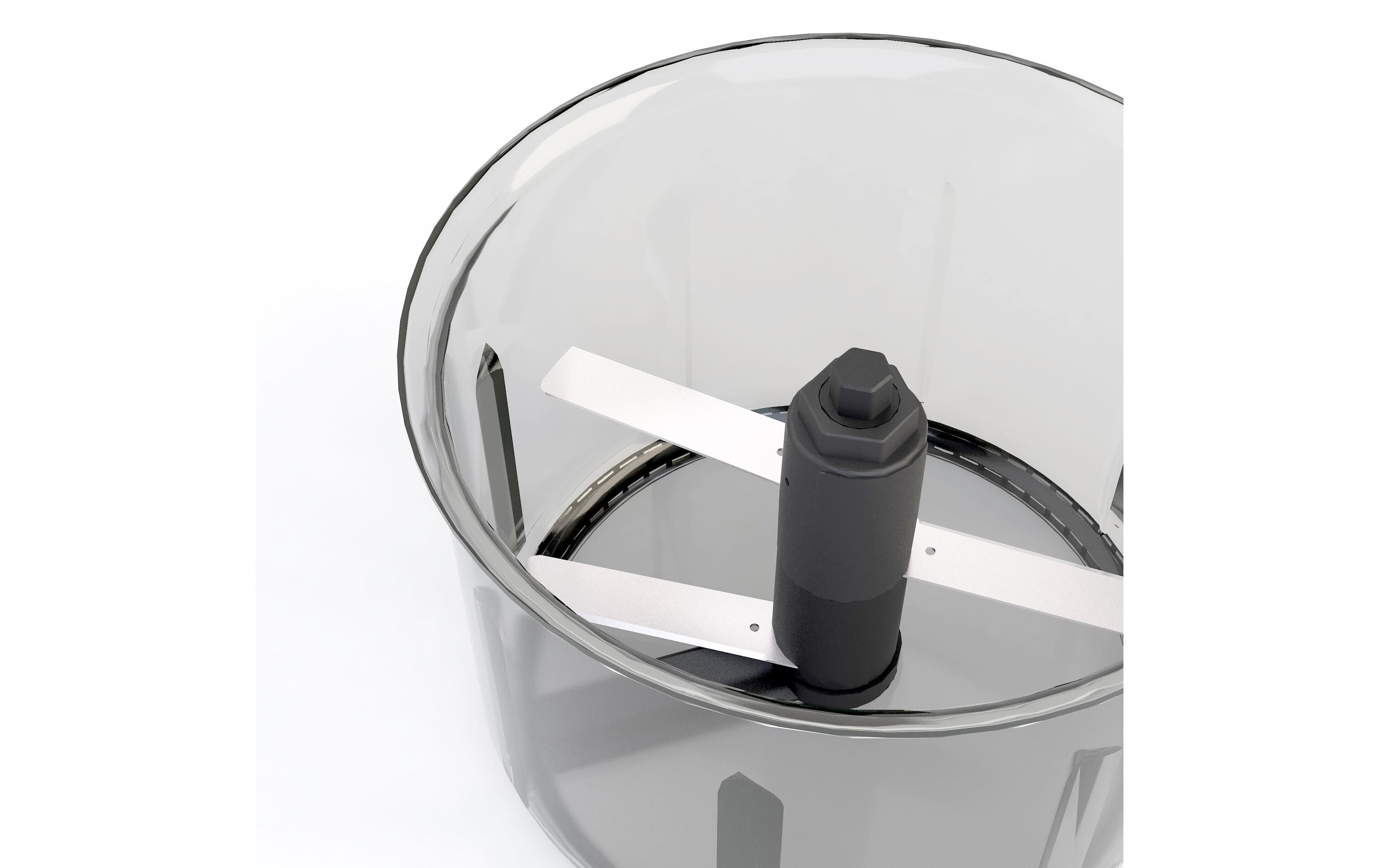 Zyliss Hacker Easy Pull Transparent/Grau