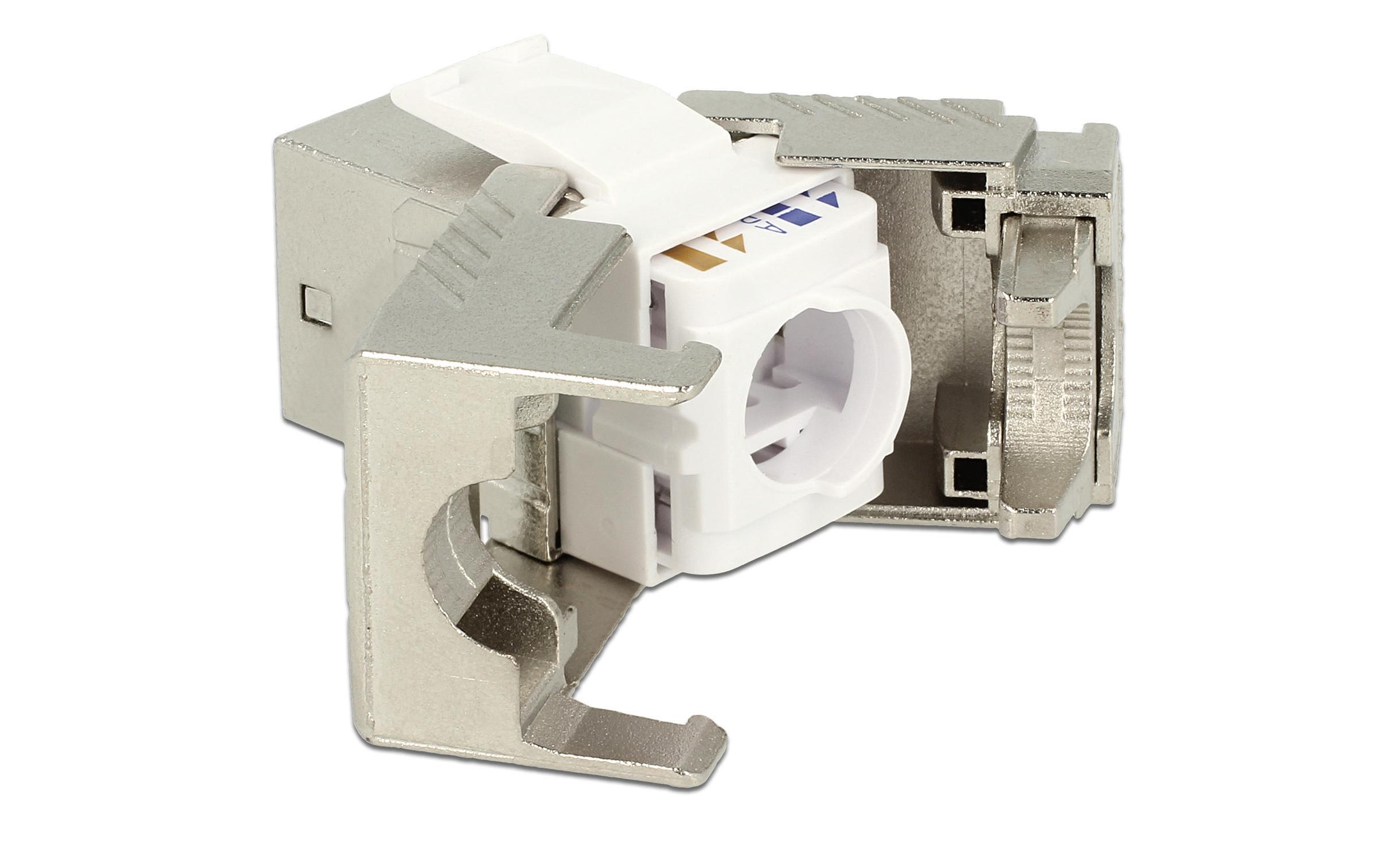 Delock Keystone-Modul RJ-45 Cat.8 geschirmt