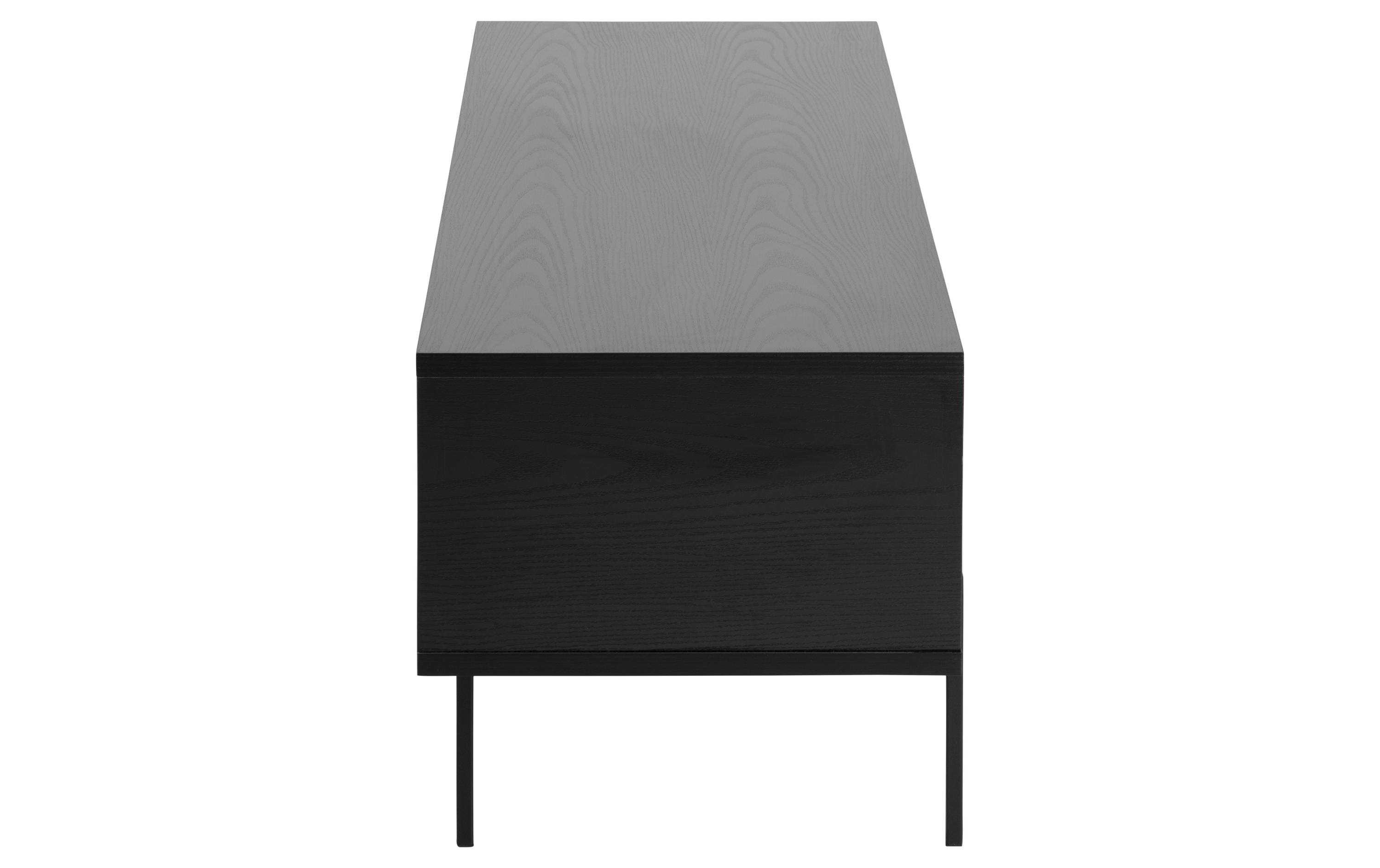 AC Design TV-Möbel Angus 140 x 40 x 44.5 cm, Schwarz