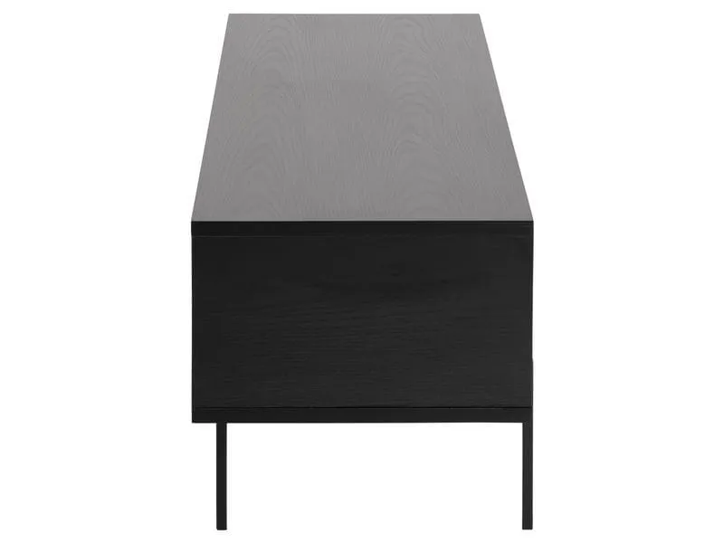 AC Design TV-Möbel Angus 140 x 40 x 44.5 cm, Schwarz