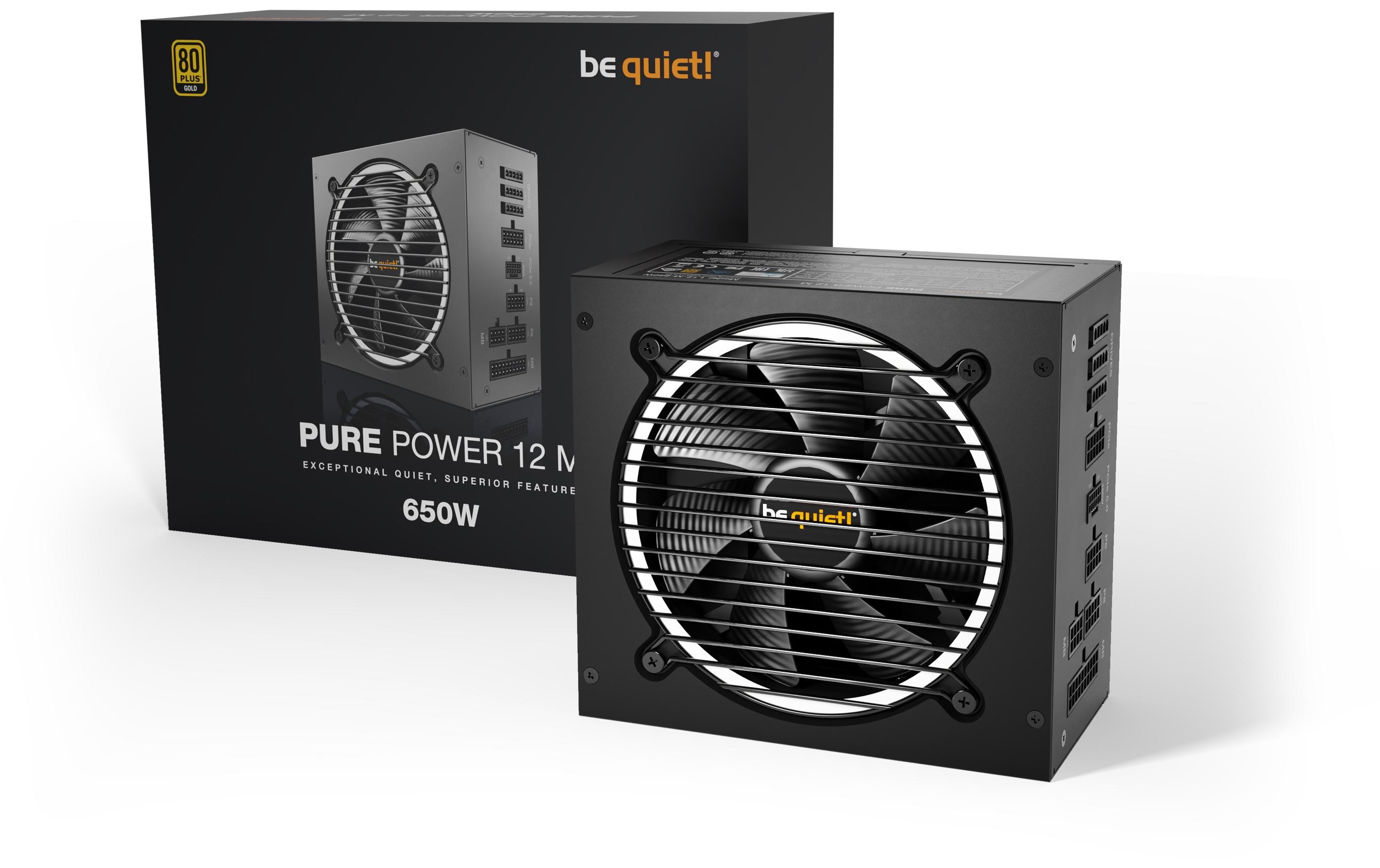 be quiet! Netzteil Pure Power 12 M 650 W be quiet! Netzteil Pure Power 12 M 650 W