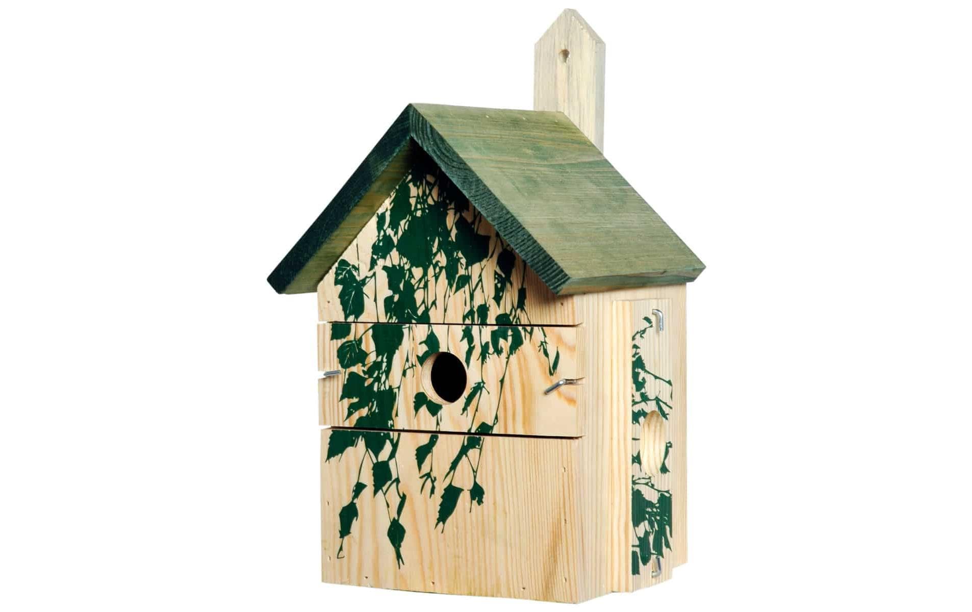 dobar Nistkasten Camouflage Birke, 17.5 x 17 x 33 cm, Holz dobar Nistkasten Camouflage Birke, 17.5 x 17 x 33 cm, Holz