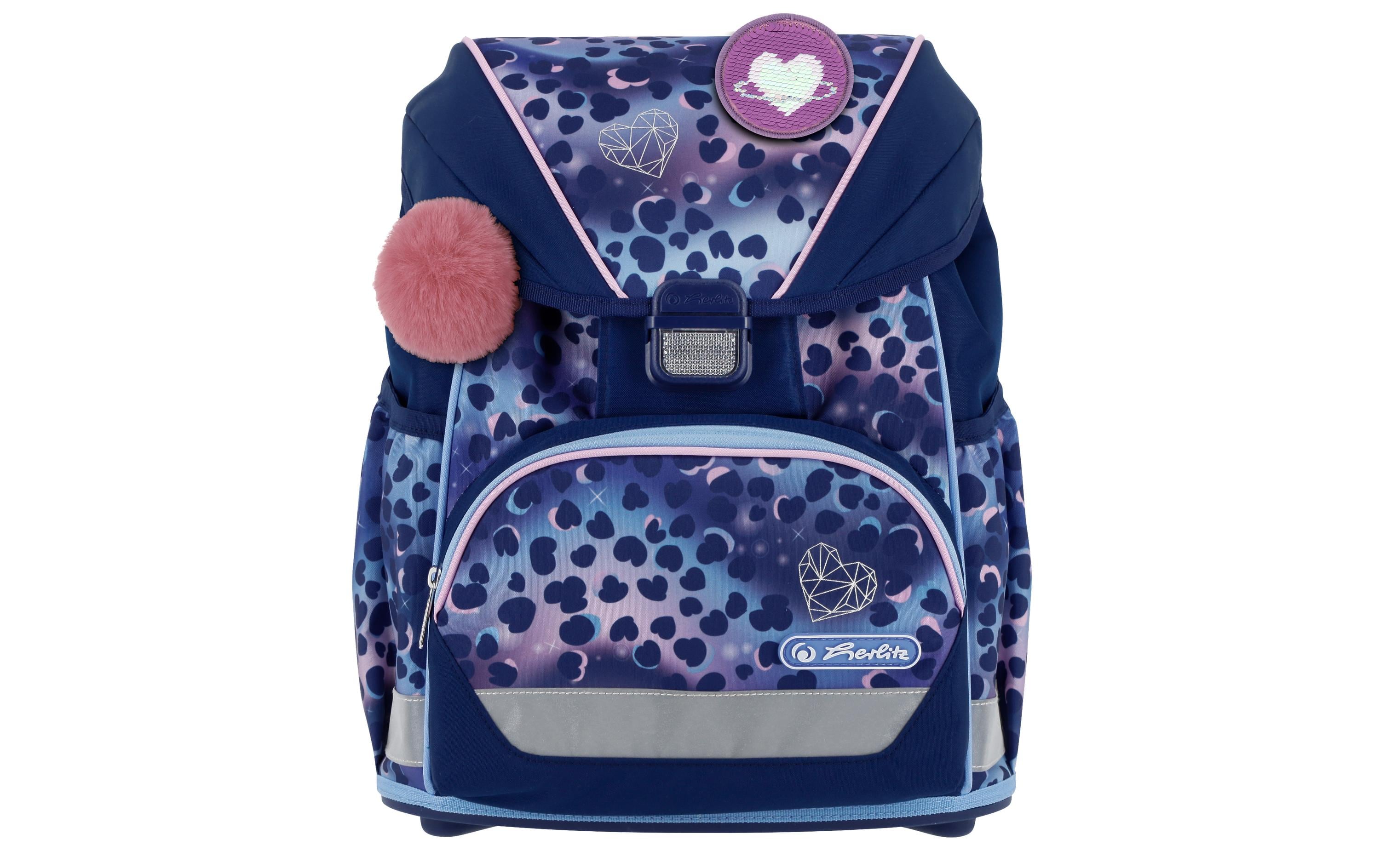 Herlitz Schulrucksack-Set UltraLight XL Plus Wild Cat 4-teilig 22 l
