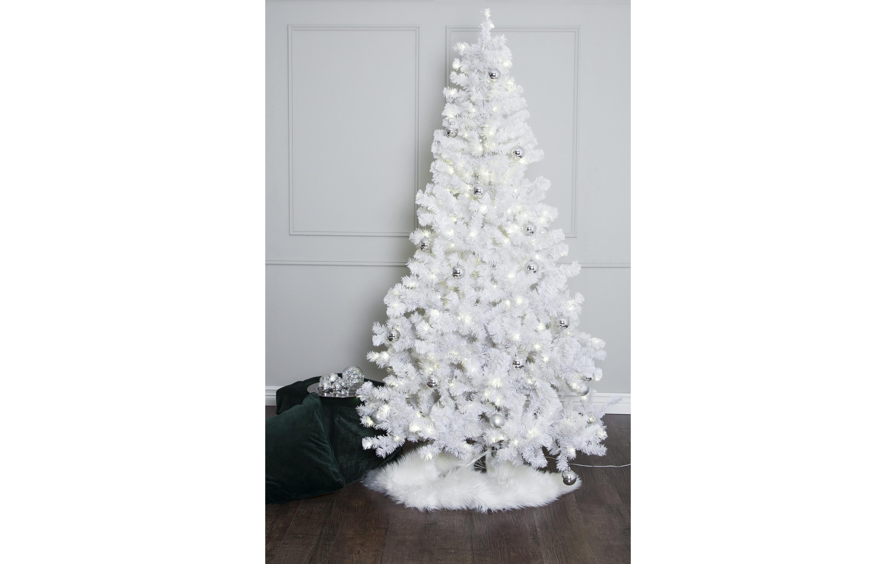 Star Trading Weihnachtsbaum Ottawa Weiss 260 LED, 210 cm, outdoor