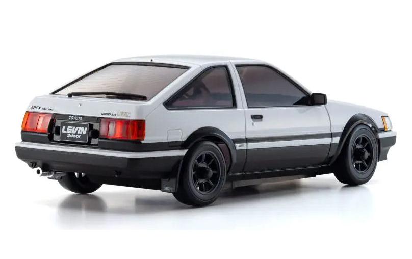 Kyosho Mini-Z MA020 Toyota Corolla Levin AE86 Weiss, ARTR, 1:27 Kyosho Mini-Z MA020 Toyota Corolla Levin AE86 Weiss, ARTR, 1:27