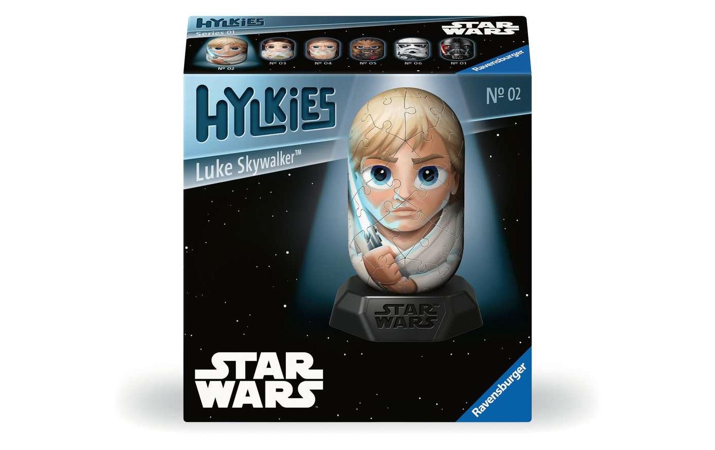 Ravensburger 3D Puzzle Hylkies #02 Luke Skywalker 54 Teile