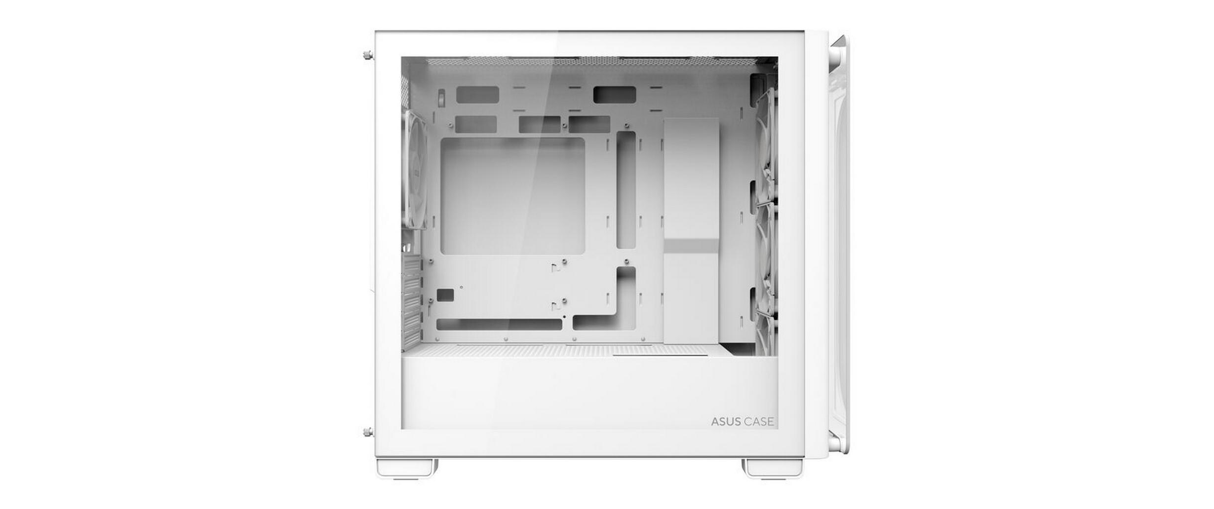 ASUS PC-Gehäuse A23 PLUS TG ARGB Weiss